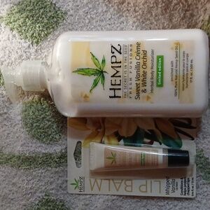 HEMPZ SWEET VANILLA CREME & WHITE ORCHID & WHIPPED VANILLA LIP BALM
